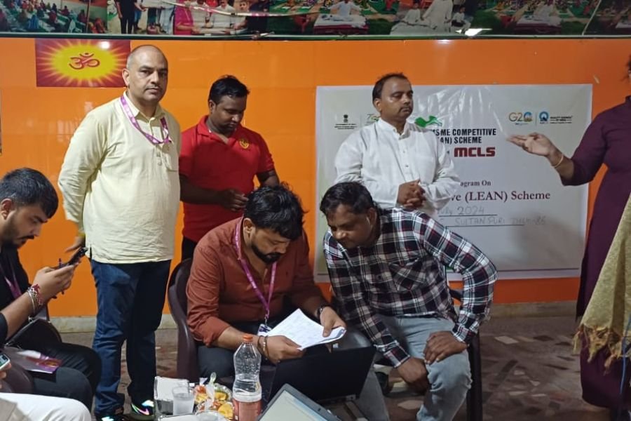 Lean Awareness program in West Delhi Industrial Area